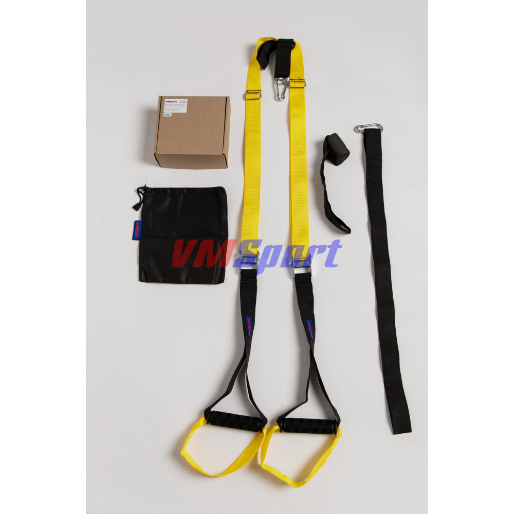 Петли TRX (трх петля) многофункциональный тренажер для фитнеса VMSport (vms-009)